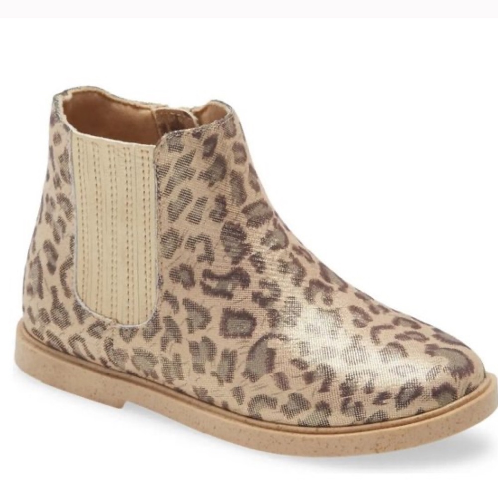 Girl’s Leopard Booties. NWOT